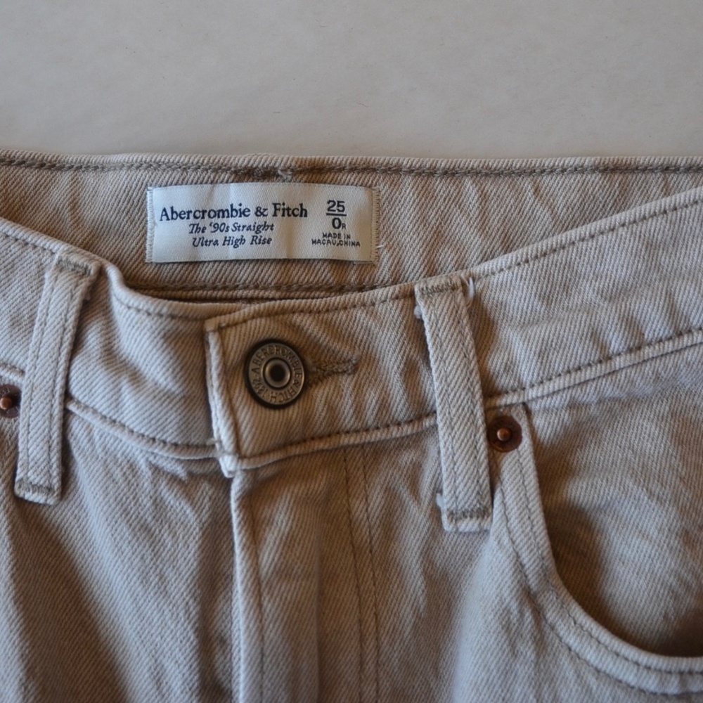 Abercrombie & Fitch The 90's Straight Jean